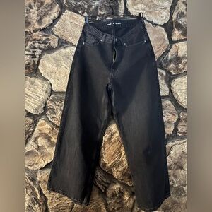 Old Navy Black Wide Leg Jeans